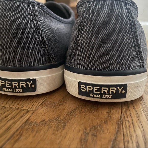 Sperry Women’s Denim Blue Boat Shoes - Picture 4 of 7